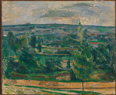 Paysage près de Melun (Landscape near Melun) by Paul Cézanne