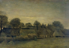 Rural Village at Night by Vincent van Gogh