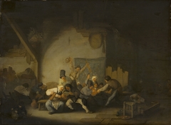 Peasants Making Merry by Adriaen van Ostade