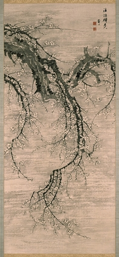 Plum Branch by Chikutō Nakabayashi