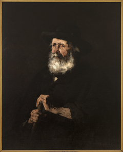 Portrait d'un vieillard by Augustin Théodule Ribot