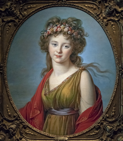 Portrait de la comtesse Kageneck, en Flore by Elisabeth Louise Vigée Le Brun