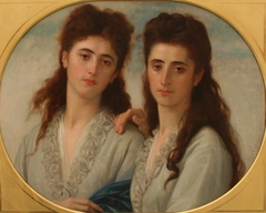 Portrait de mesdemoiselles Sophie et Berthe Cabanel by Alexandre Cabanel
