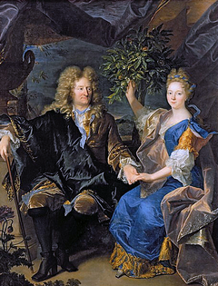 Portrait du comte Jan Andrzej Morszstyn et de sa fille Isabelle Catherine