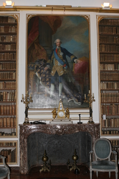 Portrait en pied de Louis XV by Louis-Michel van Loo