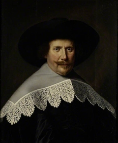 Portrait of a man by Dirck van Santvoort