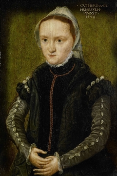 Portrait of a Woman, probably a Self Portrait by Catharina van Hemessen
