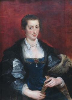 Portrait of a woman, traditionally identified as Isabella Brant, circa 1620-1622