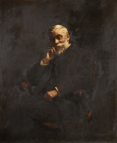 Portrait Of Alderman G J Johnson (1826-1912) by Stanhope Forbes