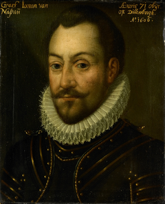 Portrait of an unknown count or officer, possibly Jan the Elder (1535-1606), Count of Nassau