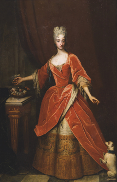 Portrait of Anna Maria of Liechtenstein (1699-1753) by Jan Kupecký