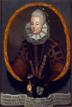 Portrait of Anna Radziwiłł née Sobek (?–1578) by nieznany malarz polski