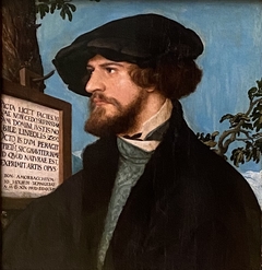 Portrait of Bonifacius Amerbach by Hans Holbein the Younger