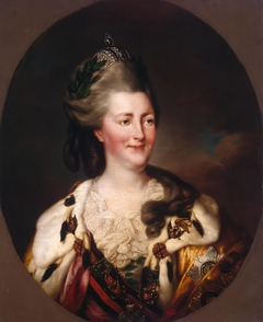 Portrait of Catherine II by Richard Brompton