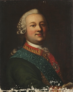 Portrait of Count Piotr Panin by anonymous painter