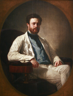 Portrait of Edmond About by Felix Henri Giacomotti