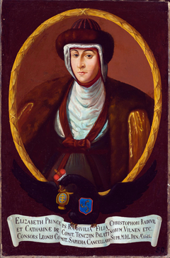Portrait of Elżbieta Sapieha née Radziwiłł (1583–1611) by Anonymous