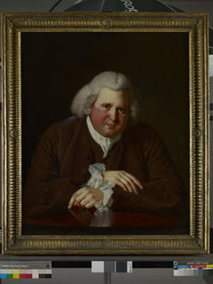 Portrait of Erasmus Darwin (1731-1802) by Joseph Wright of Derby