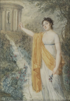 portrait of Fanny Charrin by Jean-Baptiste Jacques Augustin