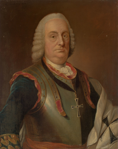 Portrait of Frans Steven Karel van Randwijck (1697-1785) by August Christian Hauck