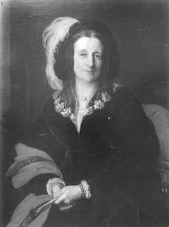 Portrait of Geertruyda Fodor-Tersteeg (1809-1850), mother of the founder of Museum Fodor by Charles van Beveren