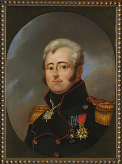 Portrait of general Józef Sowiński by Aleksander Kokular