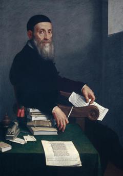 Portrait of Giovanni Bressani (1490 - 1560) by Giovanni Battista Moroni