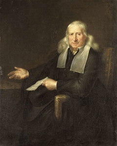 Portrait of Jan van Lennep de Oude, Amsterdam Merchant in Silk, Gold and Silver Cloth and Art Collector by Unknown Artist