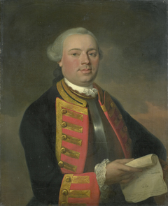 Portrait of Johan Arnold Zoutman (1724-93). Vice-admiraal by August Christian Hauck