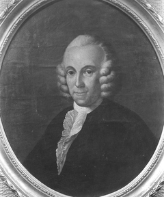 Portrait of Johannes David Hahn (1729-1784) by Nicolaas Reijers