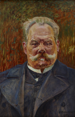 Portrait of Leon Schenrich by Jacek Malczewski