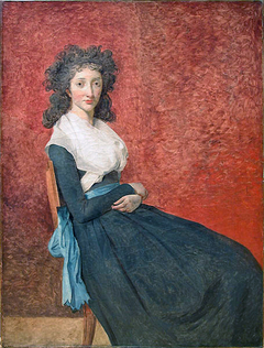 Portrait of Madame Marie-Louise Trudaine by Jacques-Louis David