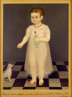 Portrait of Manuela Gutiérrez by José María Estrada