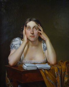 Portrait of Marceline Desbordes-Valmore by Constant-Joseph Desbordes