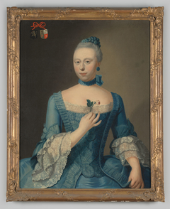 Portrait of Margaretha Berkhout by Pierre Frédéric de la Croix