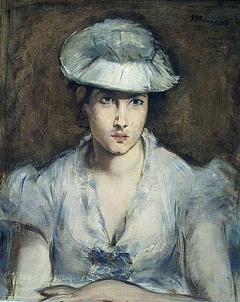 Portrait of Marguerite Gauthier-Lathuille by Edouard Manet