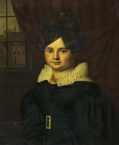 Portrait of Maria Wilhelmina Hendrika van Bolhuis by Johan Joeke Gabriël van Wicheren