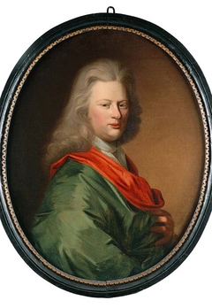 Portrait of mogelijk Gerrit Alberts (1663-1757) by Gerrit Alberts