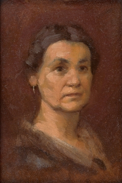 Portrait of Mrs. Šrobárová by Milan Thomka Mitrovský