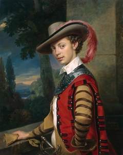 Portrait of Prince Nikolai Saltykov by Franz Krüger