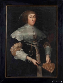 Portrait of Sophia Anna van Pipenpoy by Wybrand de Geest II