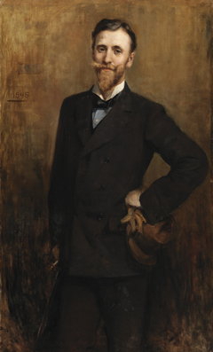 Portrait of T.P. Gill, Journalist, Secretary, Department of Agriculture and Technical Instruction by Sarah Purser