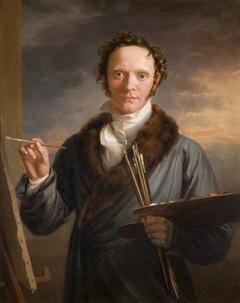 Portrait Of The Artist (Self Portrait) by William Armfield Hobday