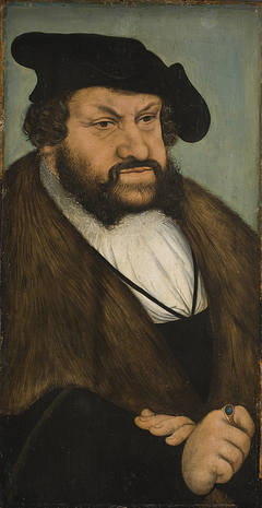 Portrait of the Elector John the Steadfast of Saxony (1468-1532) by Lucas Cranach the Elder