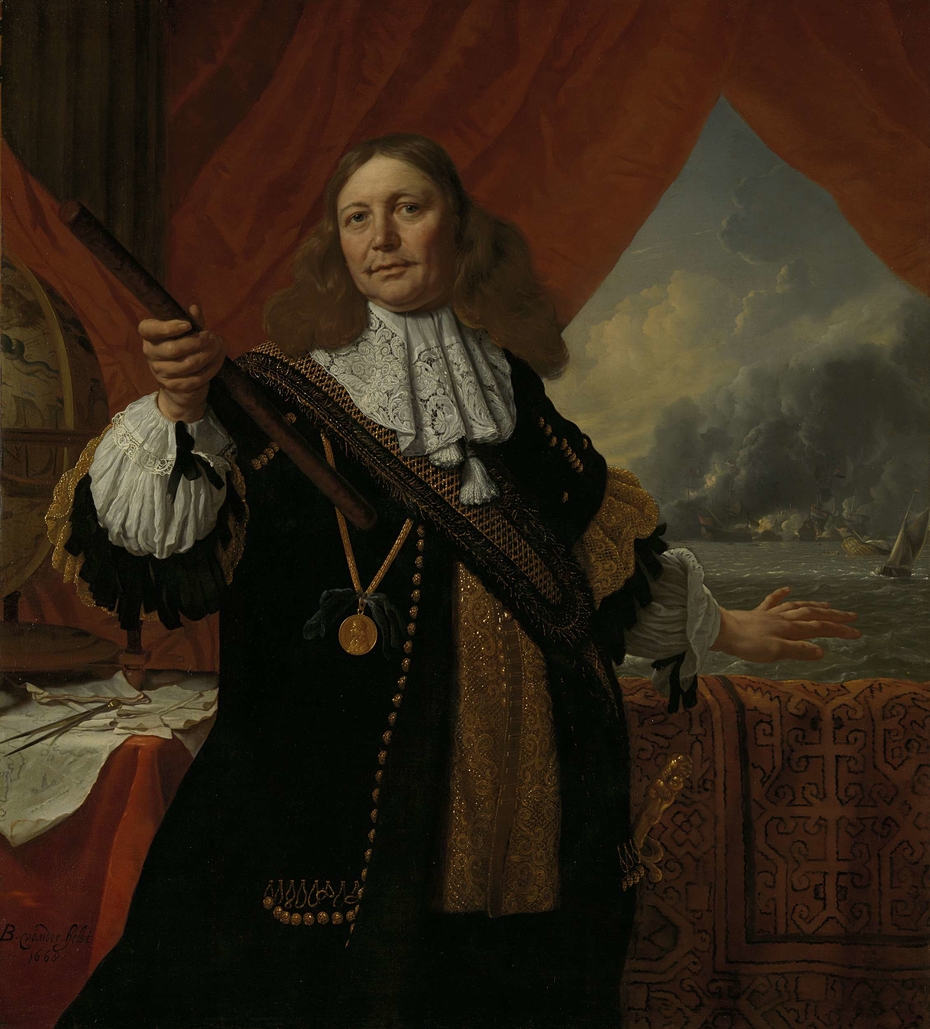 Portrait of Vice-Admiral Johan de Liefde