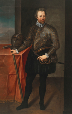 Portrait of Vincenzo Gonzaga, Duke of Mantua by Jean Bahuet