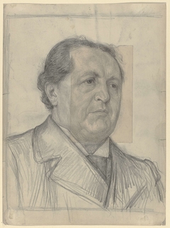 Portret van dr. Abraham Kuyper by Jan Veth