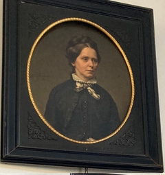 Portret van Wilhelmina Barbara Copes van Hasselt by Johan Heinrich Neuman