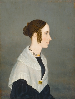 Profile Portrait of a Lady by Anonymous