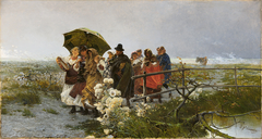 Returning from the festival by Anselmo Guinea